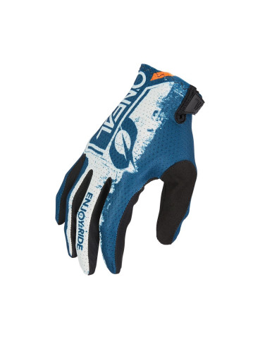 Rękawiczki enduro O'neal Matrix Shocker V.23 Blue/Orange